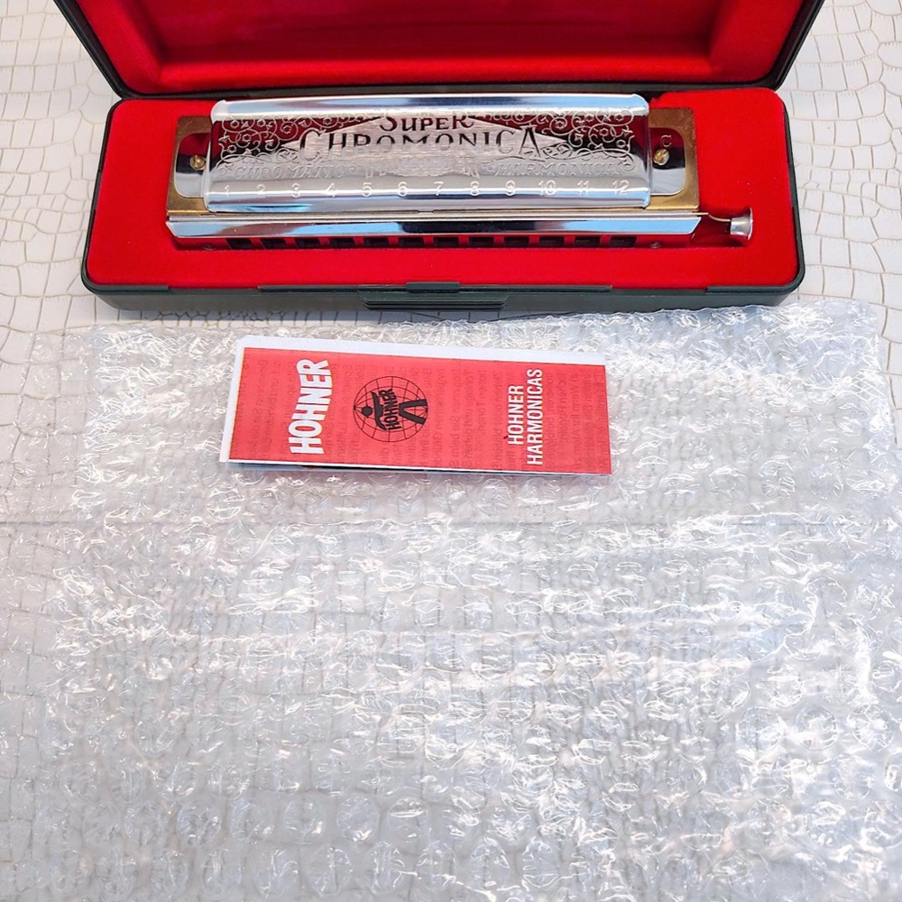 Very Rare Vintage New Hohner Harmonica 270/48 C Chromonica 48 3 Oktaven 12 hole